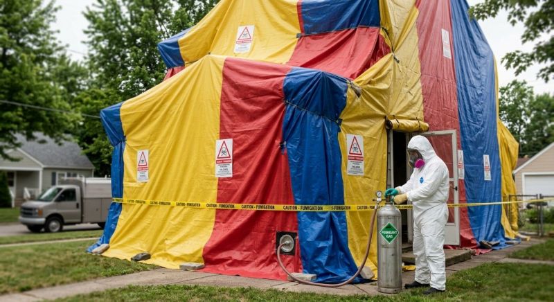 Tent Fumigation in Winston Salem, NC