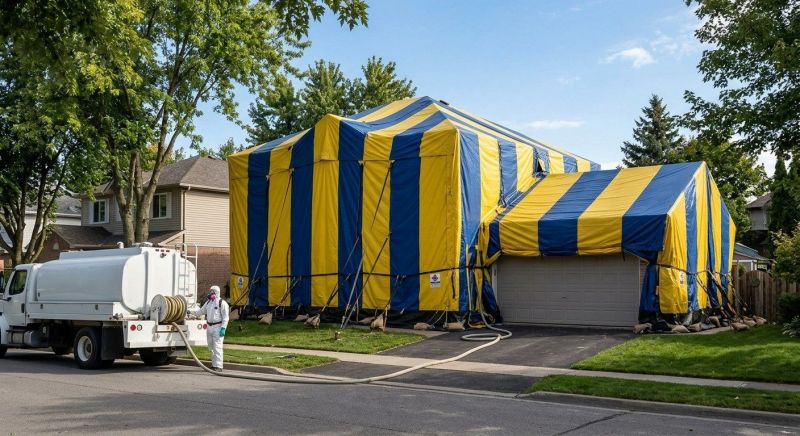Termite Tenting in Madison, WI