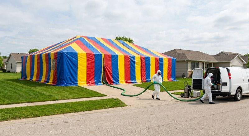 Tent Fumigation in Toledo, OH